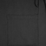 Халат вафельный Kimono, черный — изображение 5