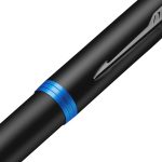 Ручка шариковая Parker IM Professionals Marine Blue BT, черная с синим — изображение 3