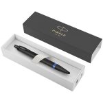 Ручка шариковая Parker IM Professionals Marine Blue BT, черная с синим — изображение 4