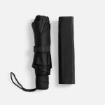 Зонт складной Basic, черный — изображение 3