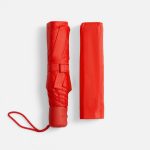 Зонт складной Basic, красный — изображение 3