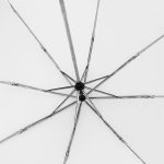 Зонт складной Basic, белый — изображение 5