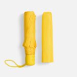 Зонт складной Basic, желтый — изображение 3