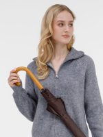 Зонт-трость Classic, коричневый — изображение 7