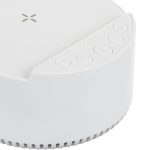 Bluetooth-колонка с беспроводной зарядкой relaxTime, белая — изображение 5