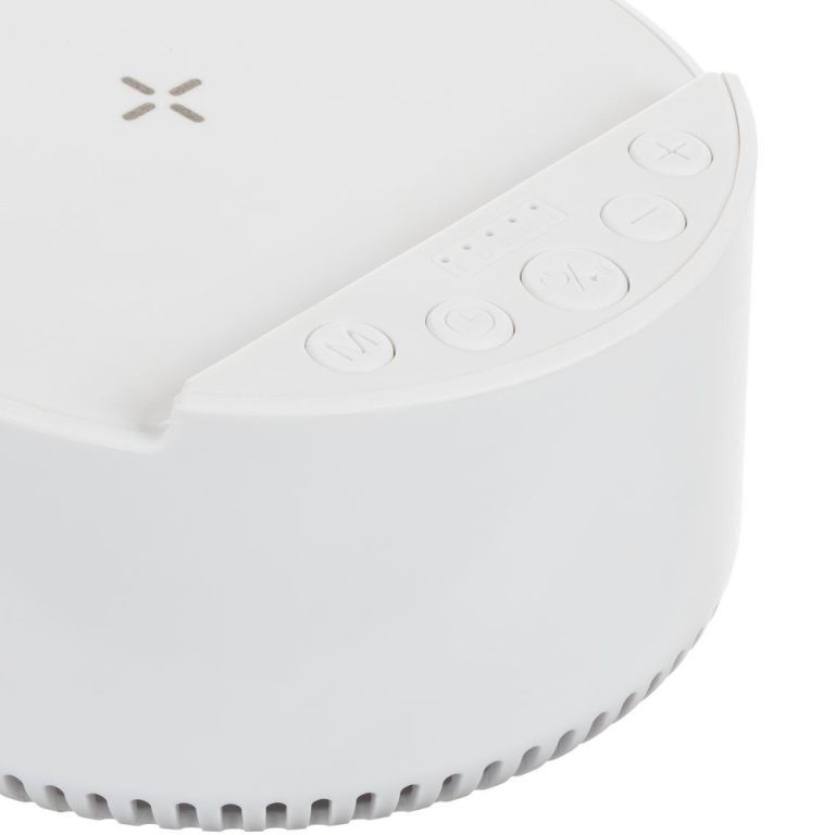Bluetooth-колонка с беспроводной зарядкой relaxTime, белая — изображение 5