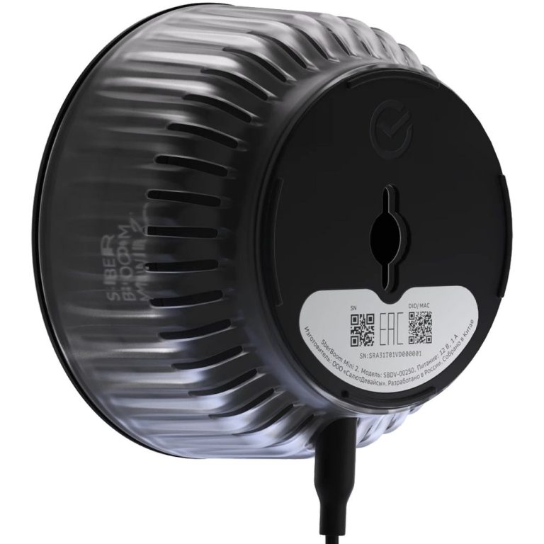 Умная колонка SberBoom Mini 2, черная — изображение 3