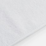 Двустороннее махровое полотенце Nice Print для сублимации, большое, белое — изображение 4