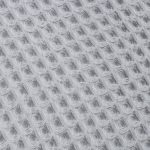 Плед вафельный Elenglect, светло-серый — изображение 3