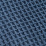 Плед вафельный Elenglect, темно-синий — изображение 3