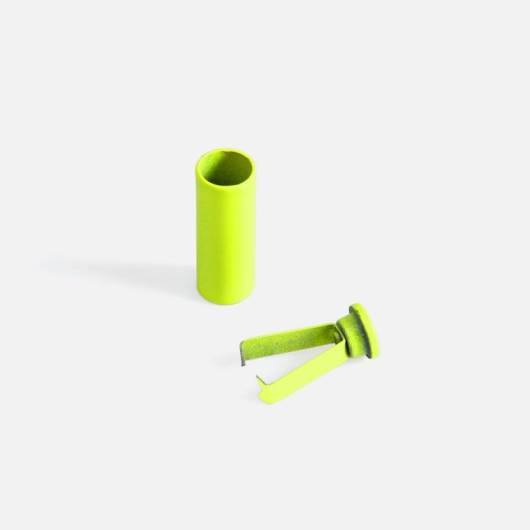 Наконечник для шнурка Nozzle, ver.2, желтый неон — изображение 3
