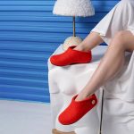 Домашние валенки Cant, красные — изображение 7