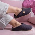 Домашние валенки Step, темно-синие (клякса) — изображение 4