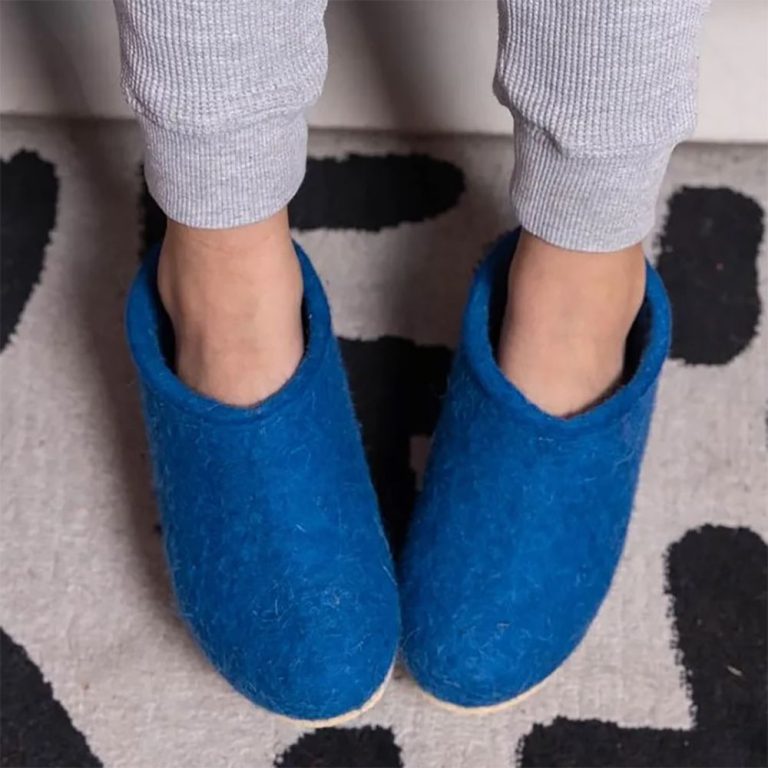 Домашние валенки Step, синие (василек) — изображение 6