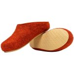 Домашние валенки Step, красно-коричневые (терракот) — изображение 4