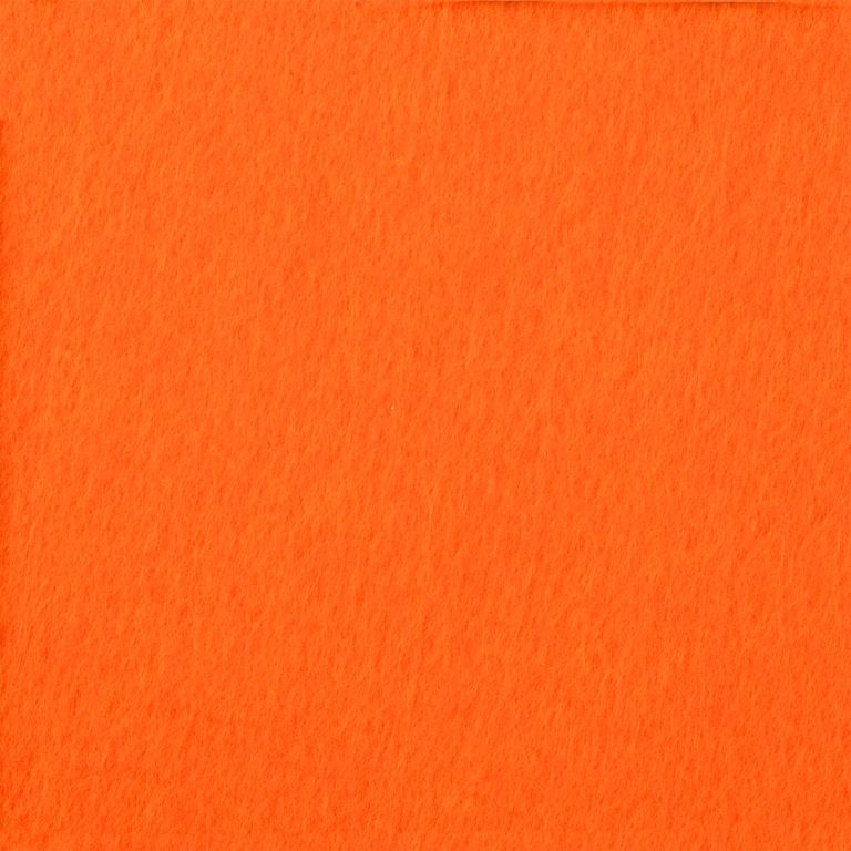Заготовка из фетра Felt S, оранжевый неон