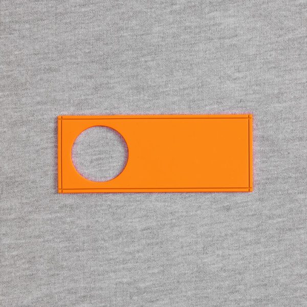 оранжевый неон