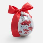 Елочный шар Finery Gloss, 8 см, глянцевый серебристый — изображение 6