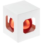Оформительский шар Finery, 8 см, глянцевый красный — изображение 2