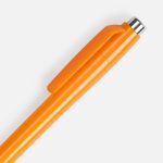 Ручка шариковая Klippa, оранжевая — изображение 3