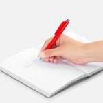 Ручка шариковая Klippa, красная — изображение 4