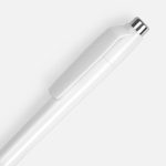 Ручка шариковая Klippa, белая — изображение 3