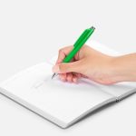 Ручка шариковая Klippa, зеленая — изображение 4