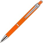 Ручка шариковая Chromos Soft Touch, оранжевая — изображение 2