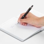 Ручка шариковая Chromos Soft Touch, черная — изображение 4