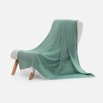 Плед «Гирвас», зеленый — изображение 6