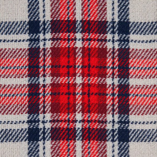 бежевый с красным и синим