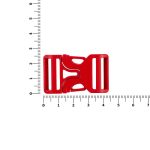 Застежка-пряжка Fibbia, красная — изображение 3
