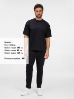 Футболка из бифлекса Morfiss, черная — изображение 5
