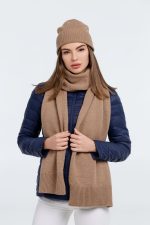 Шапка Cordelia, бежевая — изображение 5