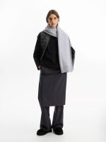 Шарф Cordelia, светло-серый — изображение 5