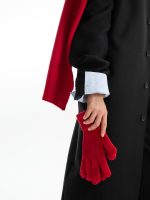 Перчатки Alpine, красные (гвоздика) — изображение 3