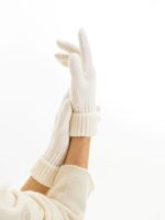 Перчатки Alpine, белые — изображение 3