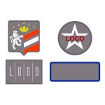 Шеврон из габардина Gabo M