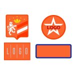 Шеврон из габардина Gabo M
