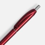 Ручка шариковая Bright Spark, красный металлик — изображение 3