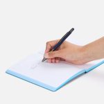 Ручка шариковая Digit Soft Touch со стилусом, синяя — изображение 4