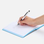 Ручка шариковая Digit Soft Touch со стилусом, белая — изображение 4