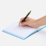 Ручка шариковая Lobby Soft Touch Gold, черная — изображение 4