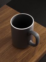 Кружка Mugful, темно-серая (графитовая) — изображение 5