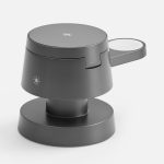 Станция беспроводной зарядки с подсветкой Lume, серая — изображение 3