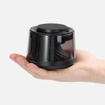 Bluetooth-колонка с подсветкой и беспроводной зарядкой Quantium, черная — изображение 4