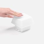 Светильник с подставкой для смартфона Knoppi, белый — изображение 4