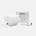 Светильник с подставкой для смартфона Knoppi, белый — изображение 5
