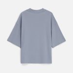 Футболка оверсайз унисекс T9, серая — изображение 7