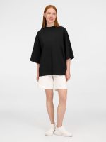 Футболка оверсайз унисекс T9, черная — изображение 7